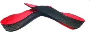 1 Pair Shoes Pad for Flatfoot Shoe Inserts Over-Pronation Insole Flat Foot Insoles Shoe Pads Arch Pad Orthopedic Insole Arch Support Insole Red Fasciitis Sports Shoes Men and Women/2744