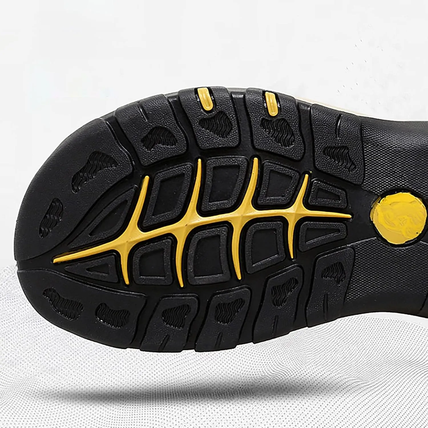 2025 New Andals Men's Breathable Sports Outdoor Beach Shoes Slip Hollow Cowhide Men's Shoes Man Sandal