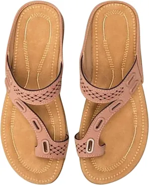 Adjustable Orthopedic Sandals Women Summer Casual Flip Flops Arch Support Comfortable Walking Shoes Non Slip Outdoor Beach Thong Sandals