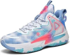 Basketball Shoes for Womens and Mens, Breathable Non Slip Outdoor Casual Unisex-Adult Fashion Sneakers