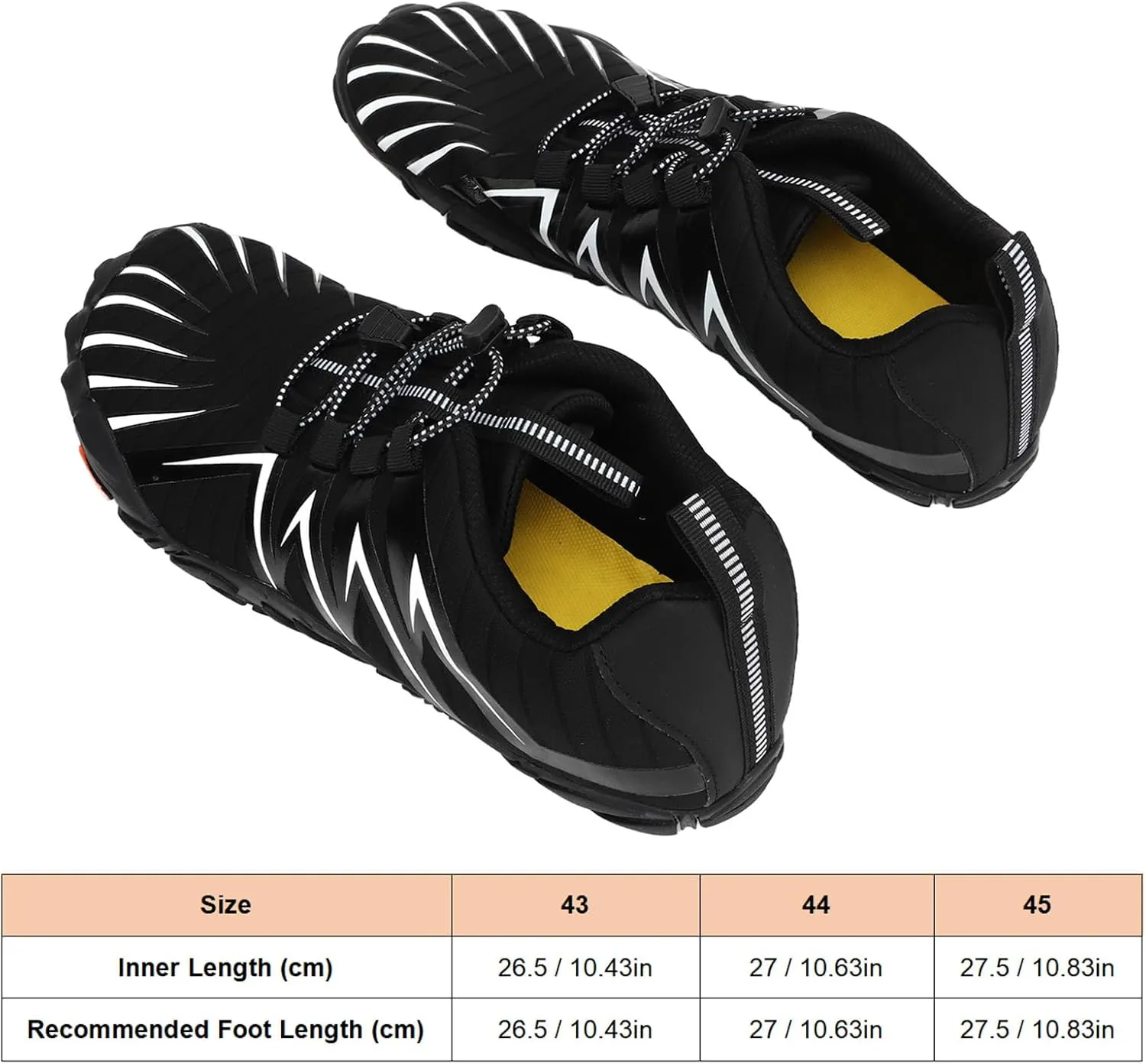 Black Men's Outdoor Hiking Shoes, Breathable Sports Shoes for Hiking, Country, and Climbing Activities.(Size:43)