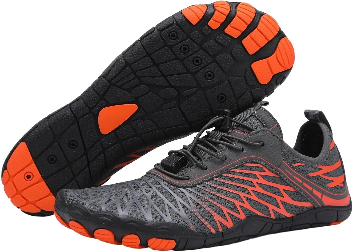 Canbebig Barefoot Shoes Women & Men Non-Slip Athletic Footwear Wide Toe Box Healthy Barefoot Shoes Breathable Running Shoe Unisex Outdoor Hiking Footwear