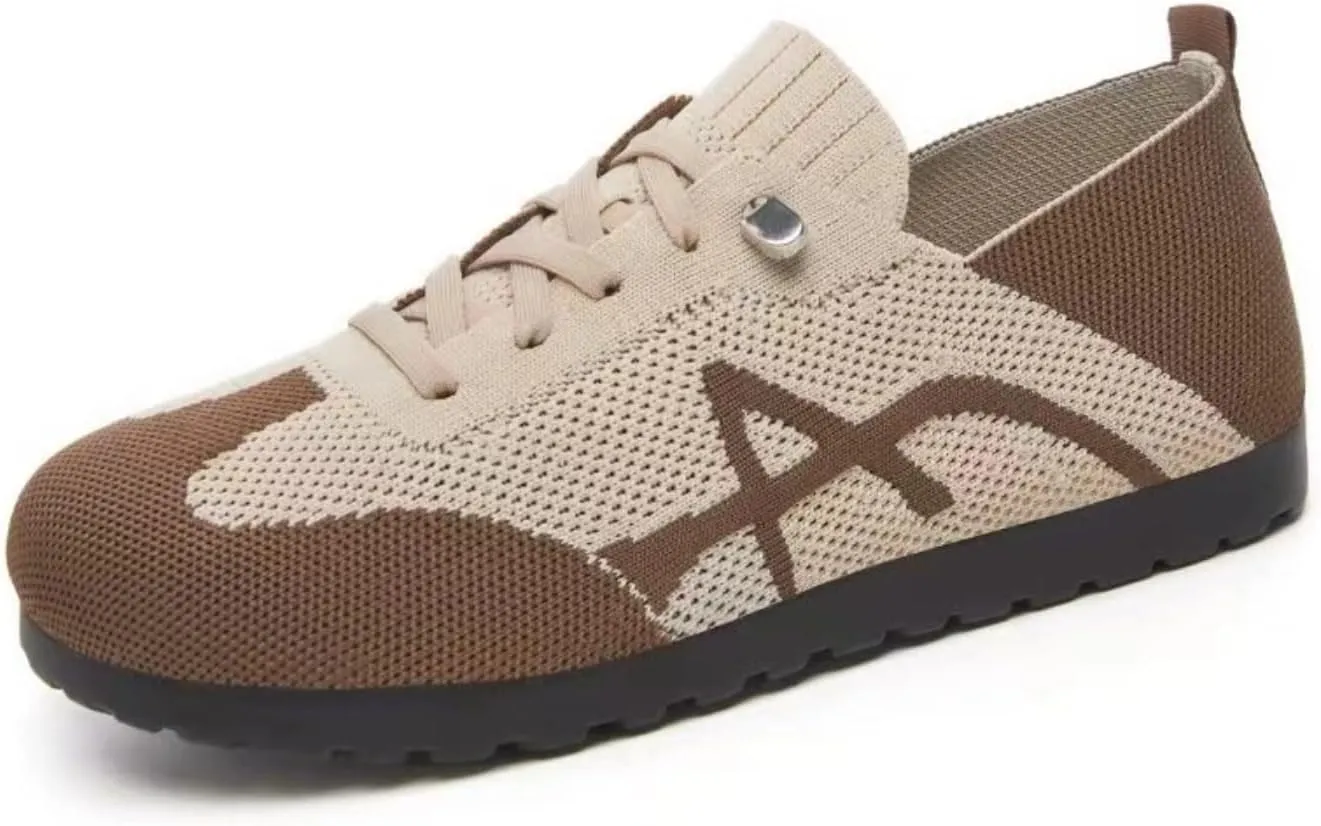 Canvas Chunky Sneakers for Women Non-Slip Comfort Walking Shoes Breathable Summer Casual Shoes