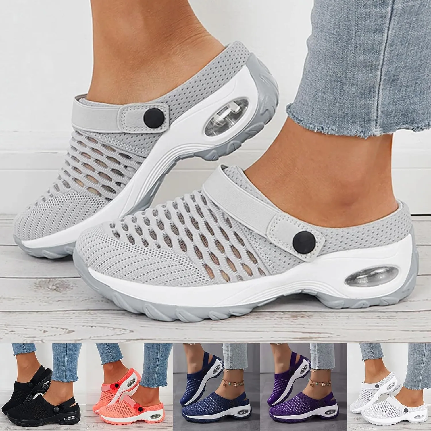 Cathalem Orthopedic Clogs - Women's Slip On Shoes & Sandals