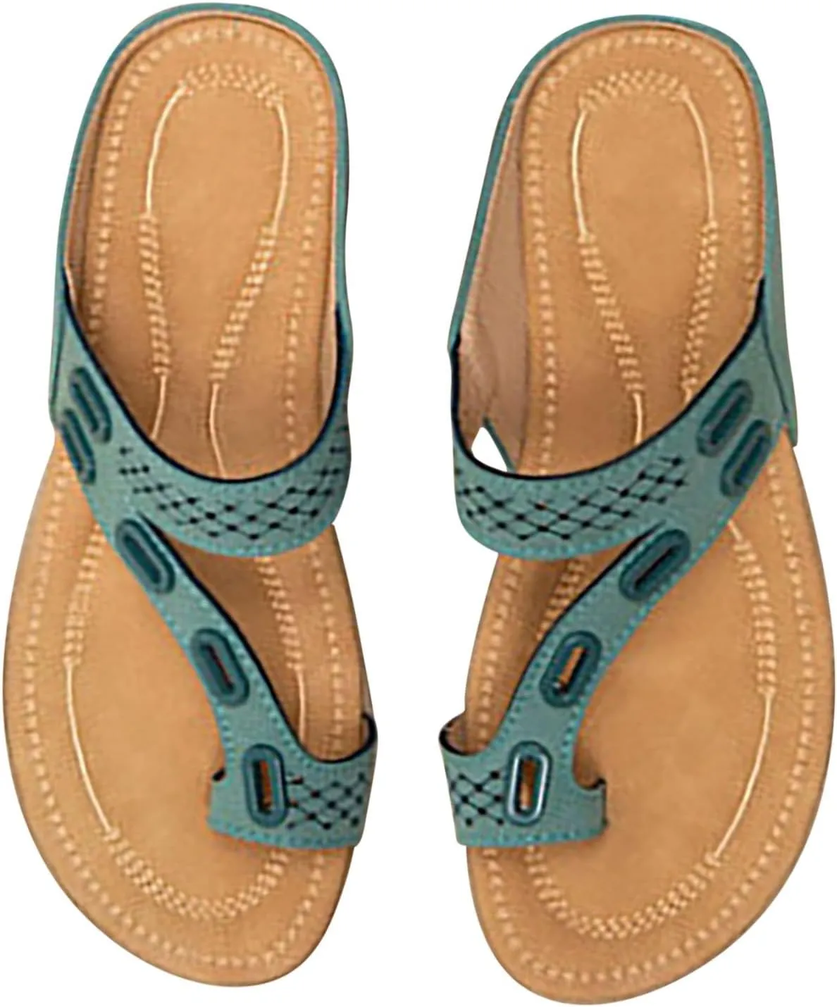 Comfortable Orthotic Slides for Women Arch Support Plantar Fasciitis Relief Thick Cushion Yoga Mat Sandals Summer Casual Slip On Shoes