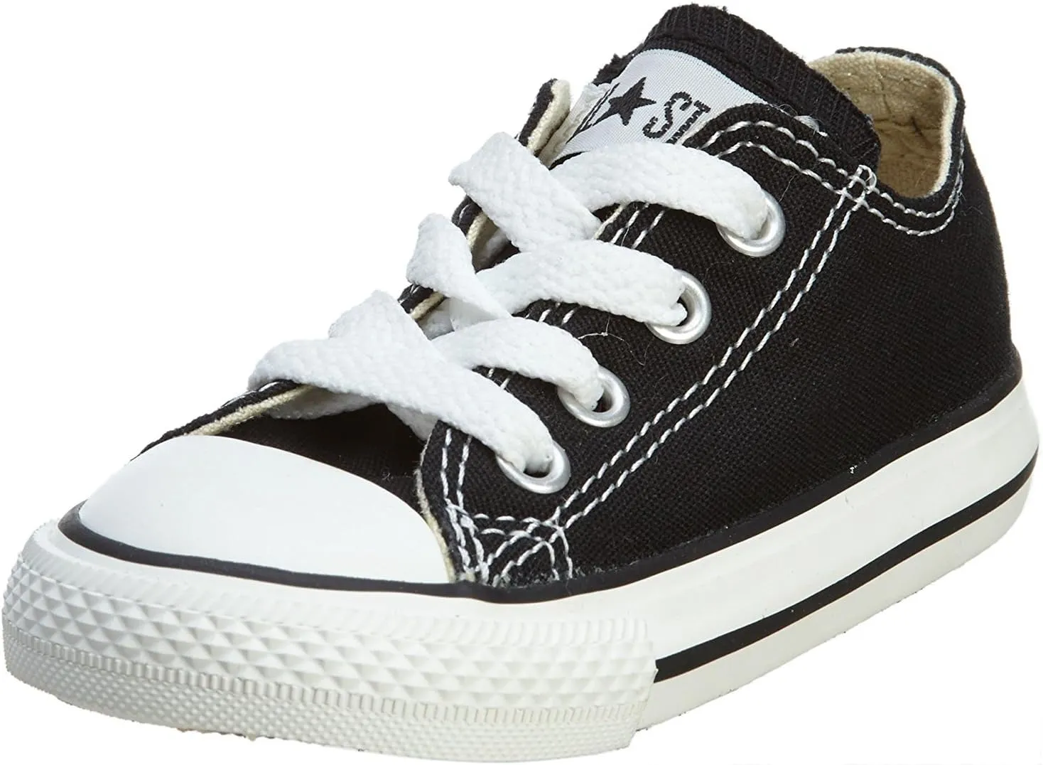 Converse Chuck Taylor All Star OX Toddler's Shoes Black 7j235 (8 M US)