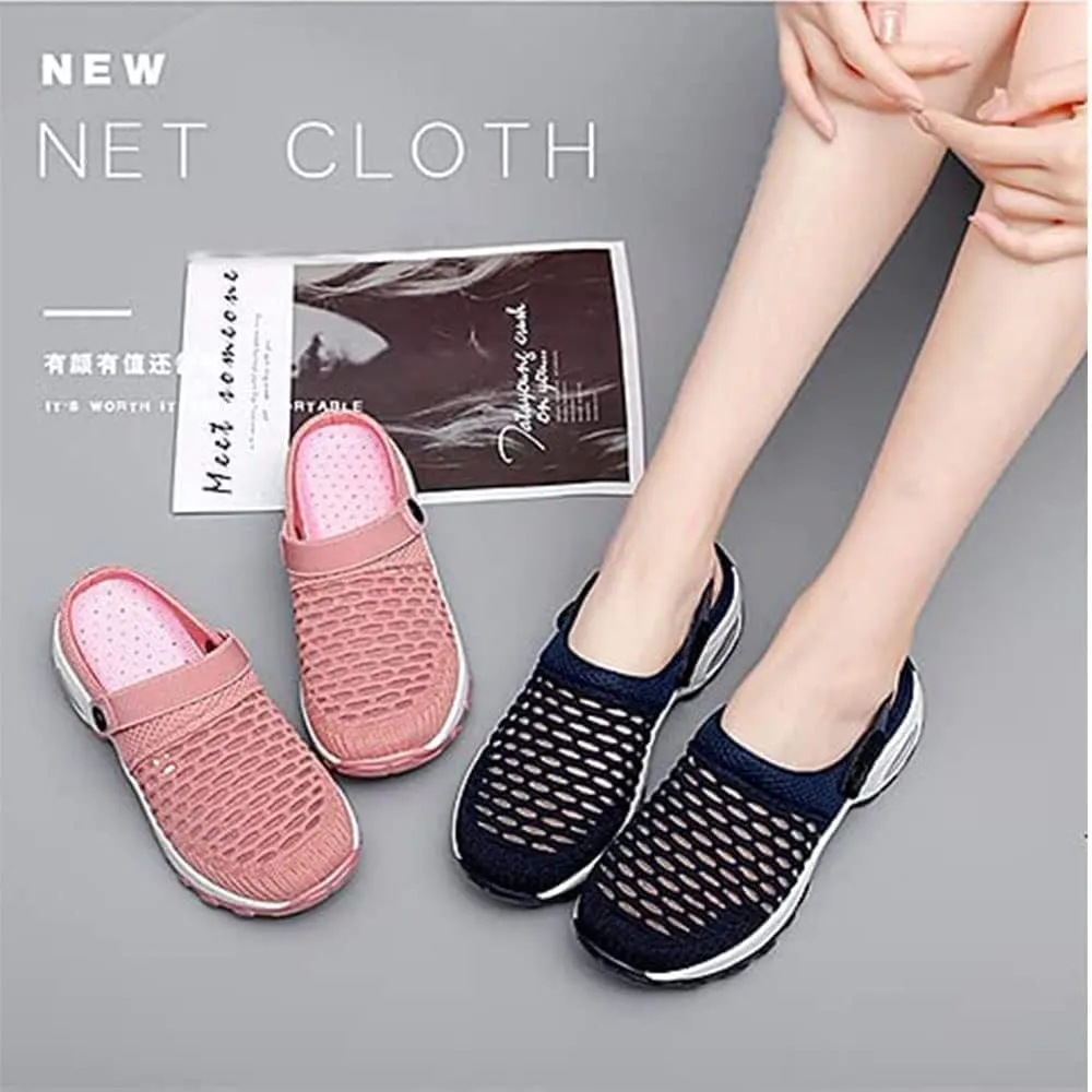 Diabetic Walking Air Cushion Orthopedic Slip-On Shoes,Women Air Cushion Slip-on Orthopedic Walking Shoes with Good Arch Support