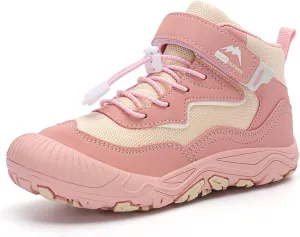 FLIOZY Hiking Boots Boys Girls Walking Shoes Kids Anti Collision Non Slip Hiking Boot Outdoor Trekking Walking Sneakers
