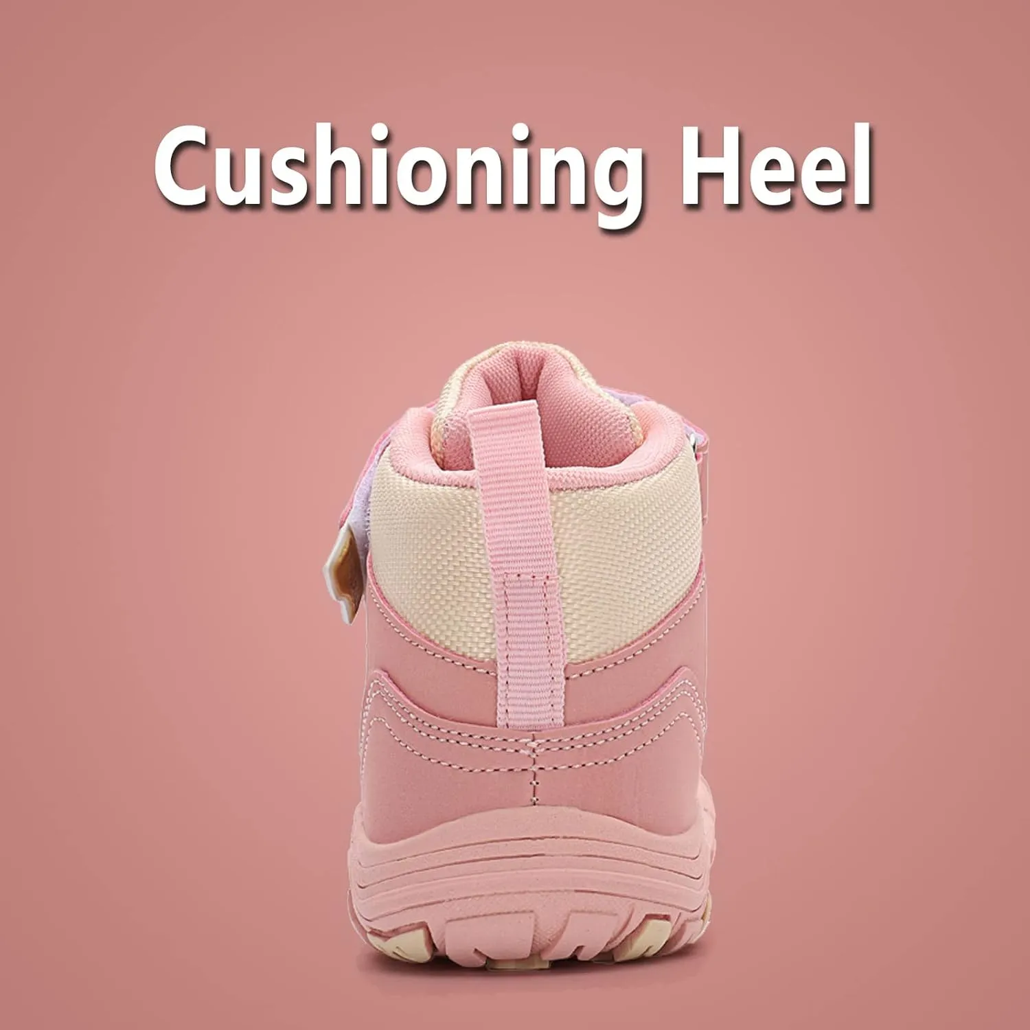 FLIOZY Hiking Boots Boys Girls Walking Shoes Kids Anti Collision Non Slip Hiking Boot Outdoor Trekking Walking Sneakers
