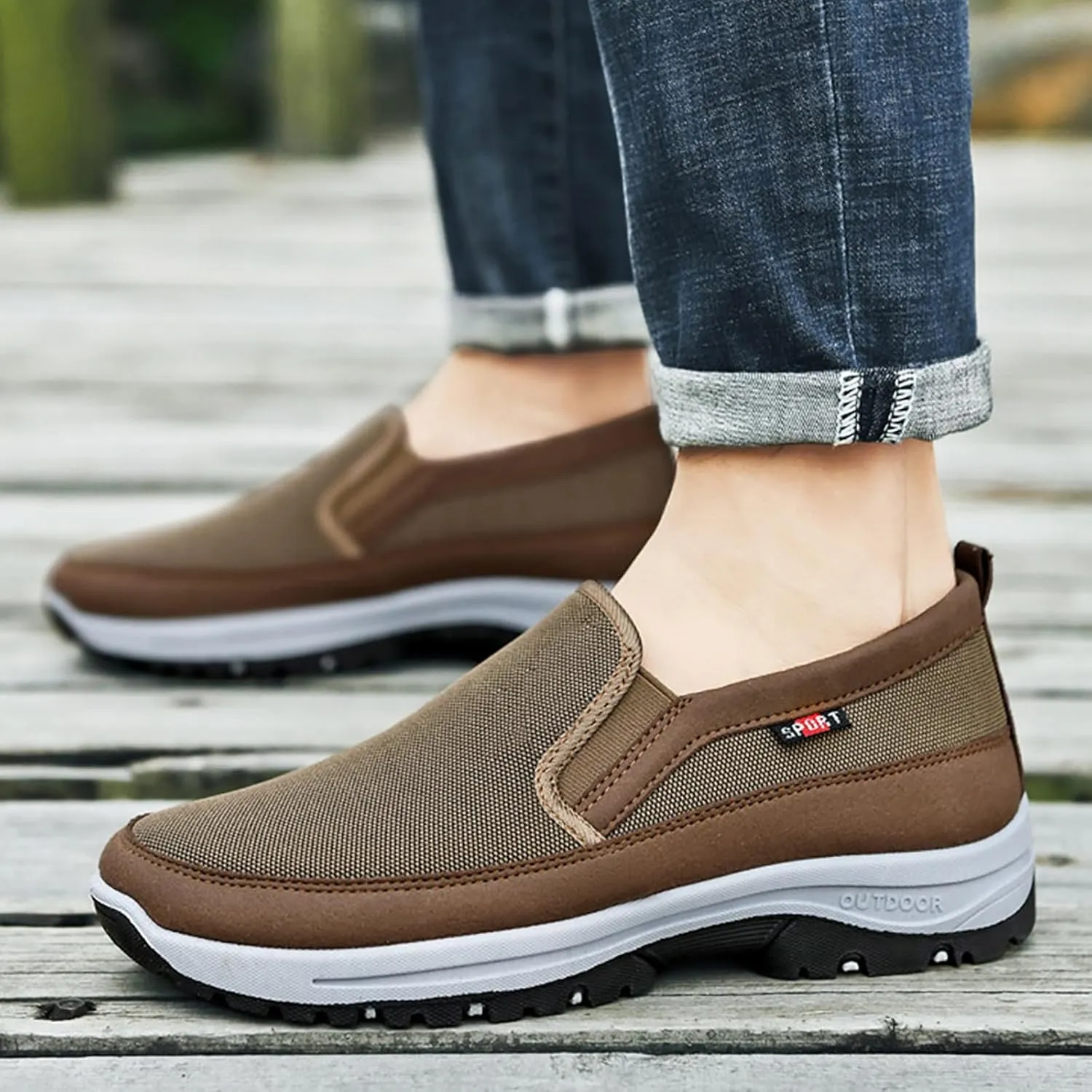 Hiking Shoes for Men Lightweight Non-Slip Walking Shoes Trekking and Trail Shoes for Outdoor Trailing Climbing