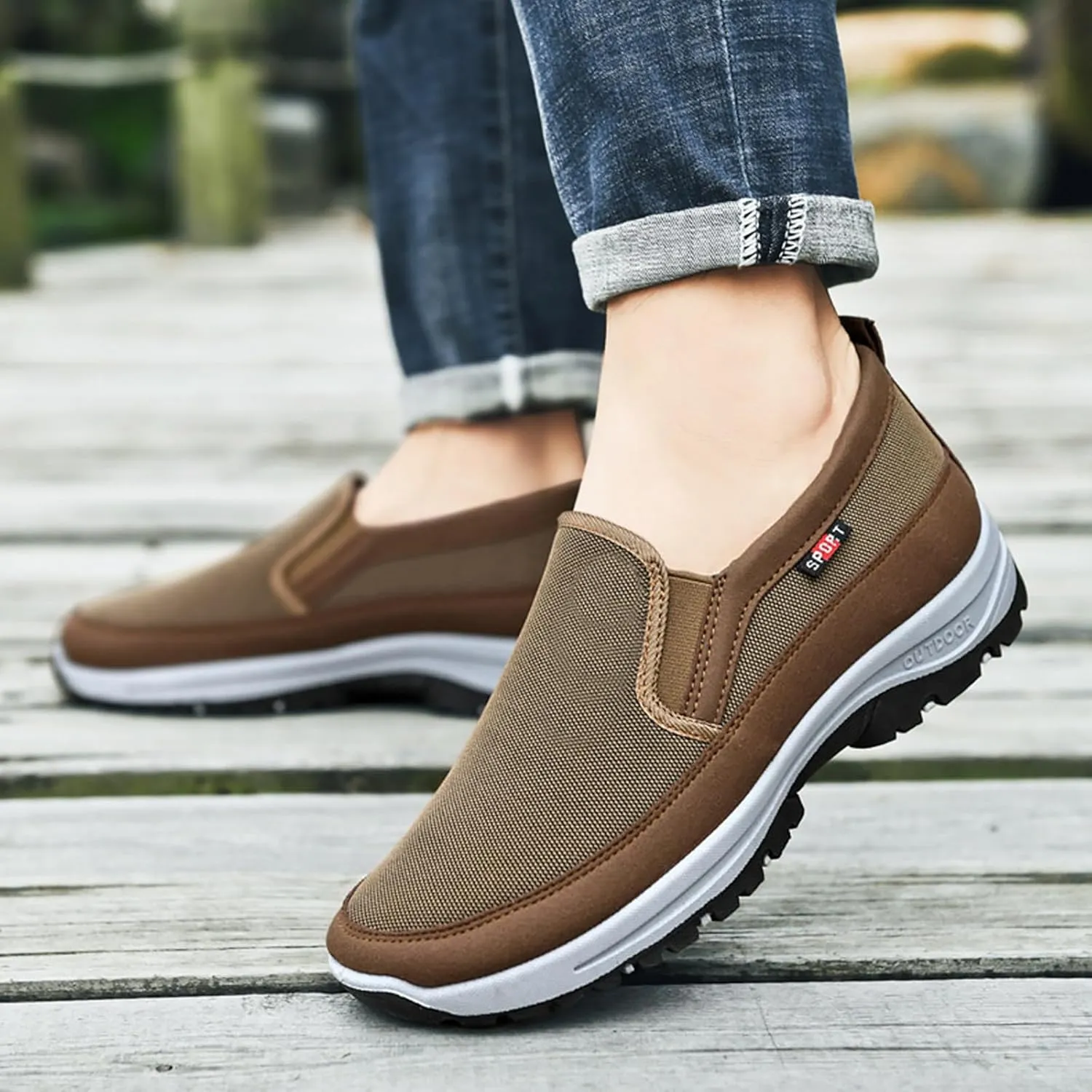 Hiking Shoes for Men Lightweight Non-Slip Walking Shoes Trekking and Trail Shoes for Outdoor Trailing Climbing