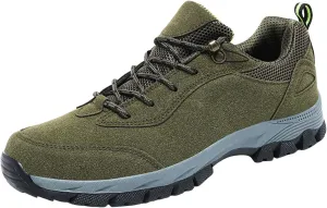 Hiking Shoes Men Outdoor Shoes Non-Slip Trailing Camping Trekking Sneakers Walking Shoes Casual Work Shoes Hiking Sneakers
