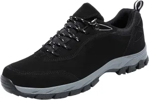 Hiking Shoes Men Outdoor Shoes Non-Slip Trailing Camping Trekking Sneakers Walking Shoes Casual Work Shoes Hiking Sneakers