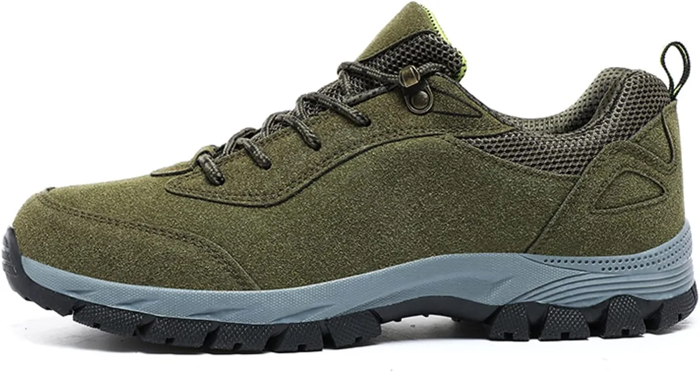 Hiking Shoes Men Outdoor Shoes Non-Slip Trailing Camping Trekking Sneakers Walking Shoes Casual Work Shoes Hiking Sneakers