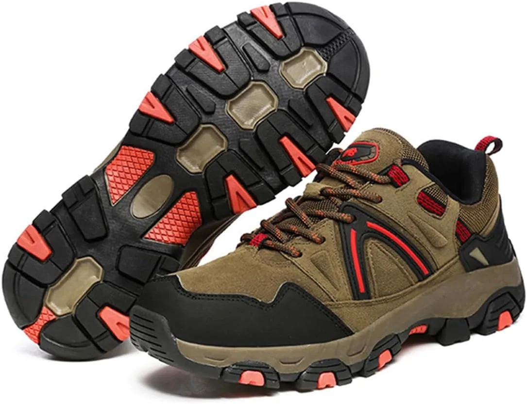 Hiking Shoes Mens Waterproof Mountain Trekking Shoes Men Breathable Walking Shoes Outdoor Sports Running Camping Climbing