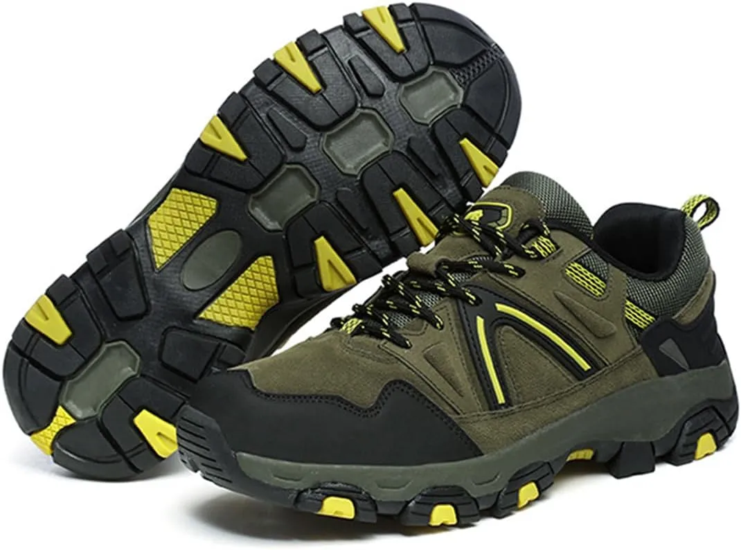 Hiking Shoes Mens Waterproof Mountain Trekking Shoes Men Breathable Walking Shoes Outdoor Sports Running Camping Climbing