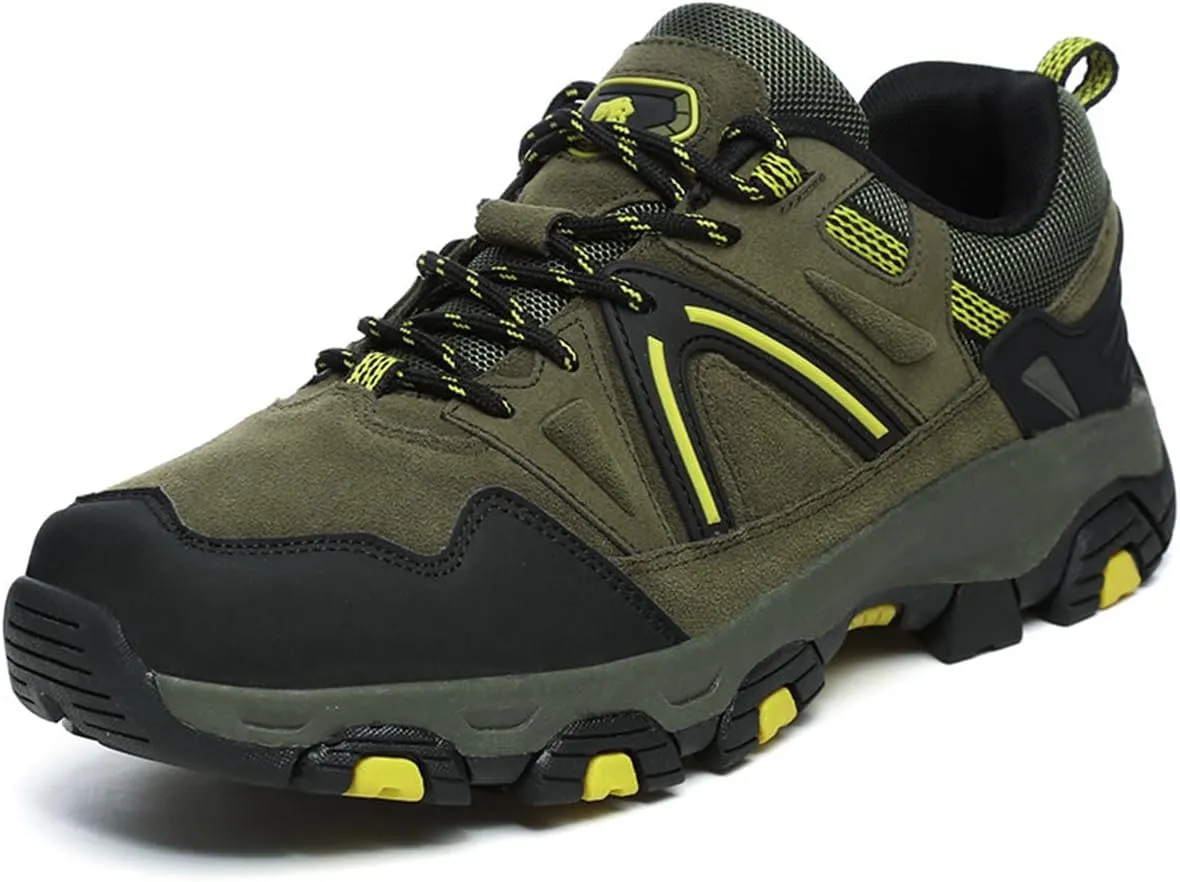 Hiking Shoes Mens Waterproof Mountain Trekking Shoes Men Breathable Walking Shoes Outdoor Sports Running Camping Climbing