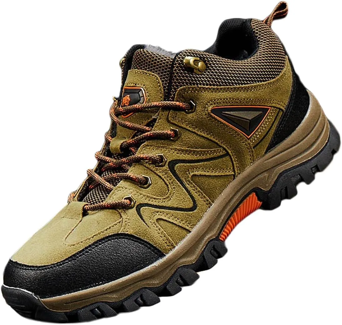 Hiking Shoes Mens Waterproof Mountain Trekking Shoes Men Breathable Walking Shoes Outdoor Sports Running Camping Climbing