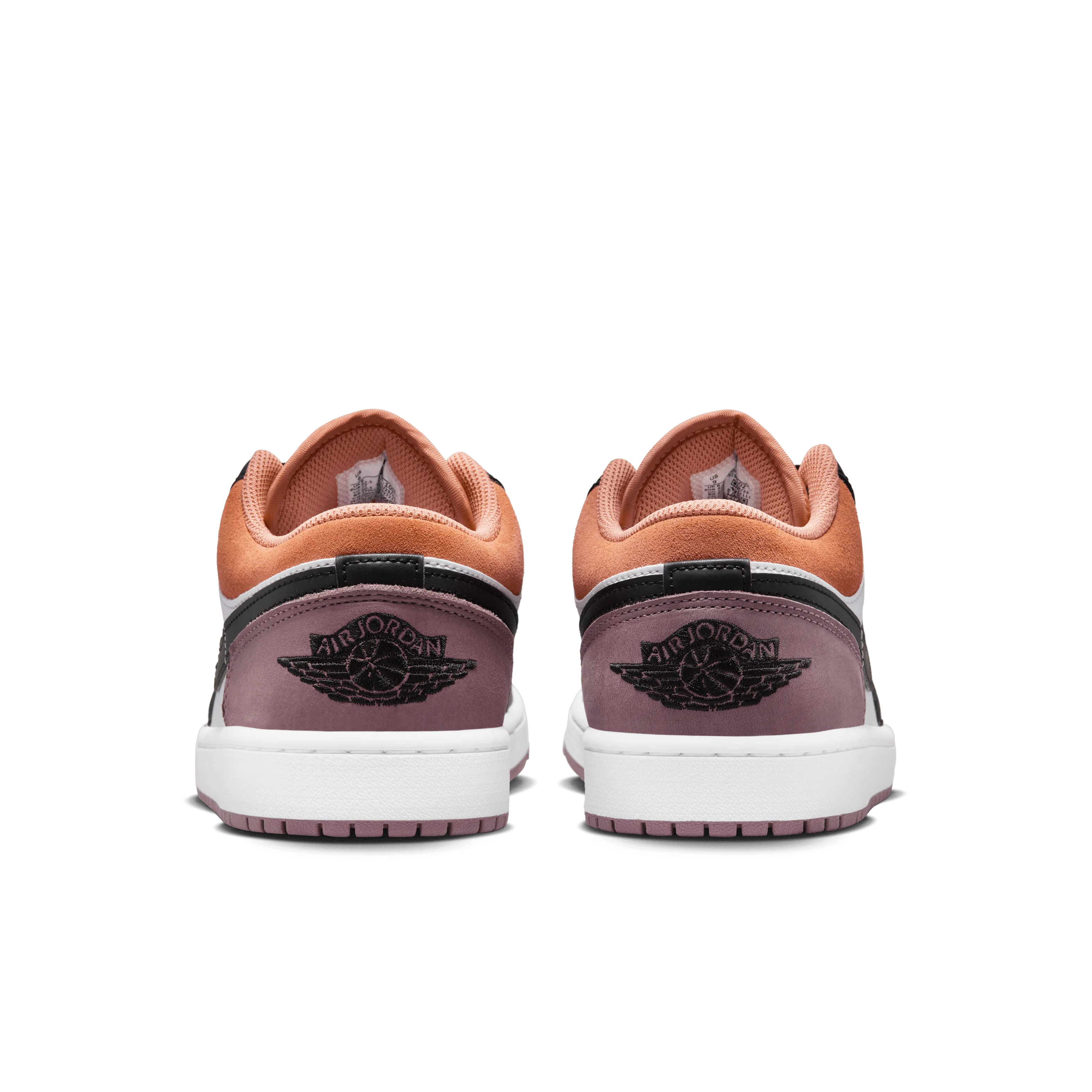 Jordan - Men - Air Jordan 1 Low SE - White/Black/Orange/Mauve