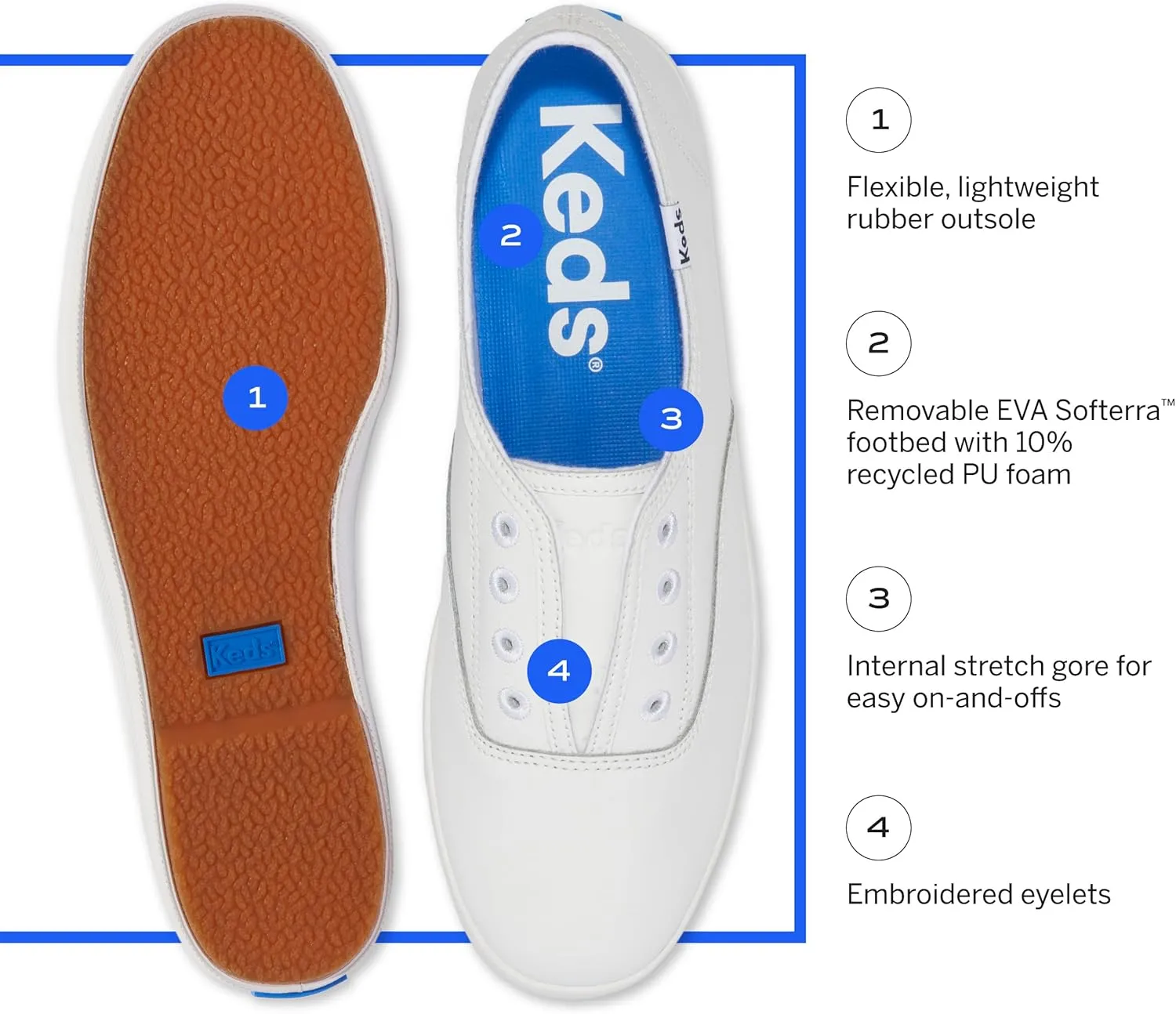 Keds Women's Chillax Slip On Sneaker