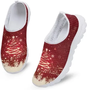 KEIAHUAN Running Shoes Womens Lightweight Athletic Running Shoes Breathable Casual Mesh Flats Sneakers