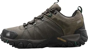 Kelsiop Men's Hiking Shoes Mesh Breathable Anti-Slip Outdoor Sports Shoes Rock Climbing Hiking Hunting Boots