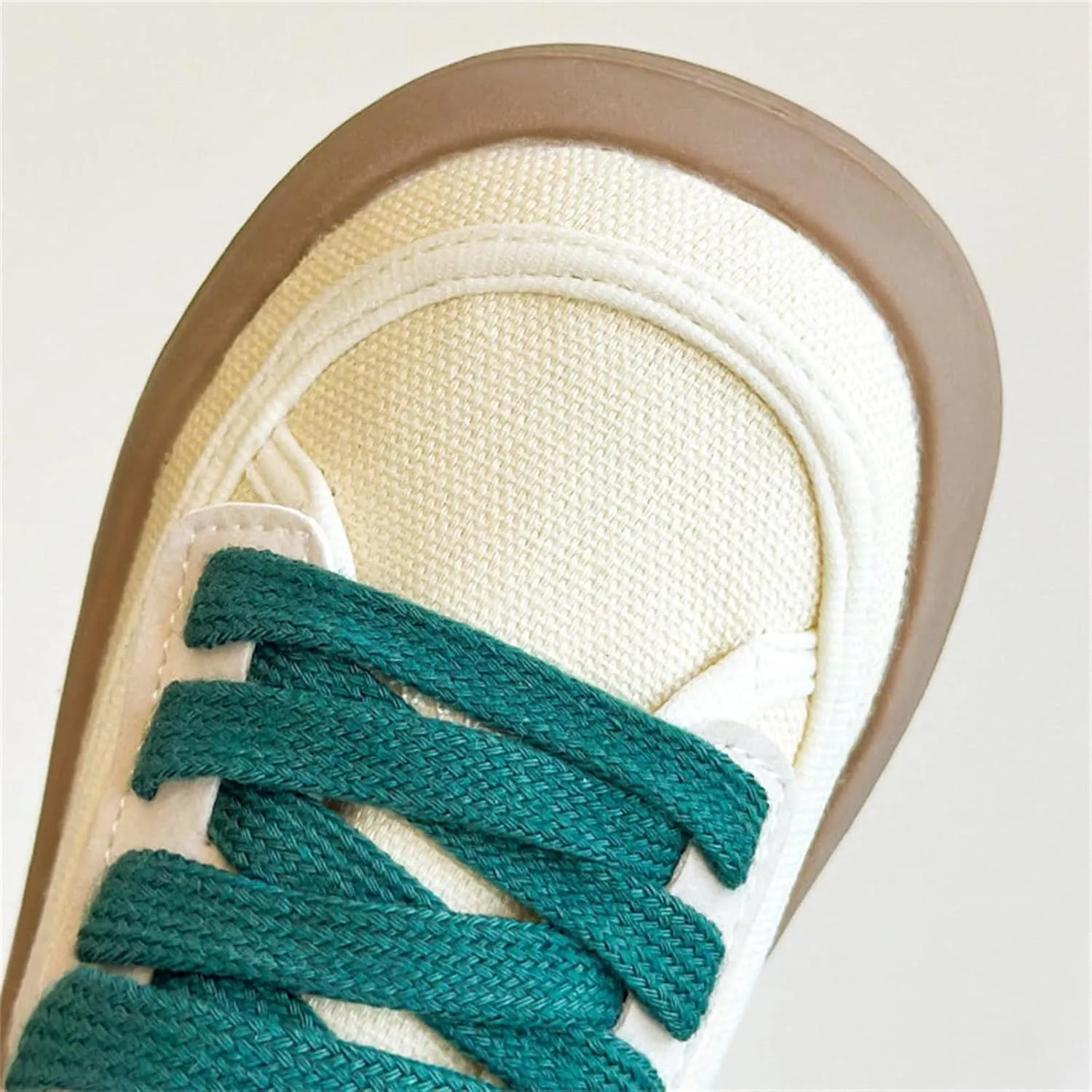 Little Kid Boy Girl Slip On Canvas Sneakers Lace Up Lowtop Casual Lightweight Comfortable Non-Slip Soft Sole Shoes