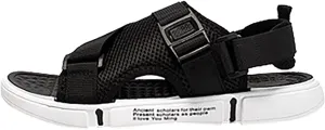Men Sports Sandals Fashion Solid Color Hollow Out Casual Breathable Slippers Shoes Mend Flip Flop Sandals