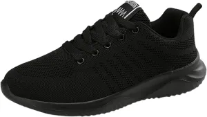 Men's Athletic Running Shoes Lace Up Lightweight Breathable Fashion Sneaker Lightweight Diabetic Shoes for Men