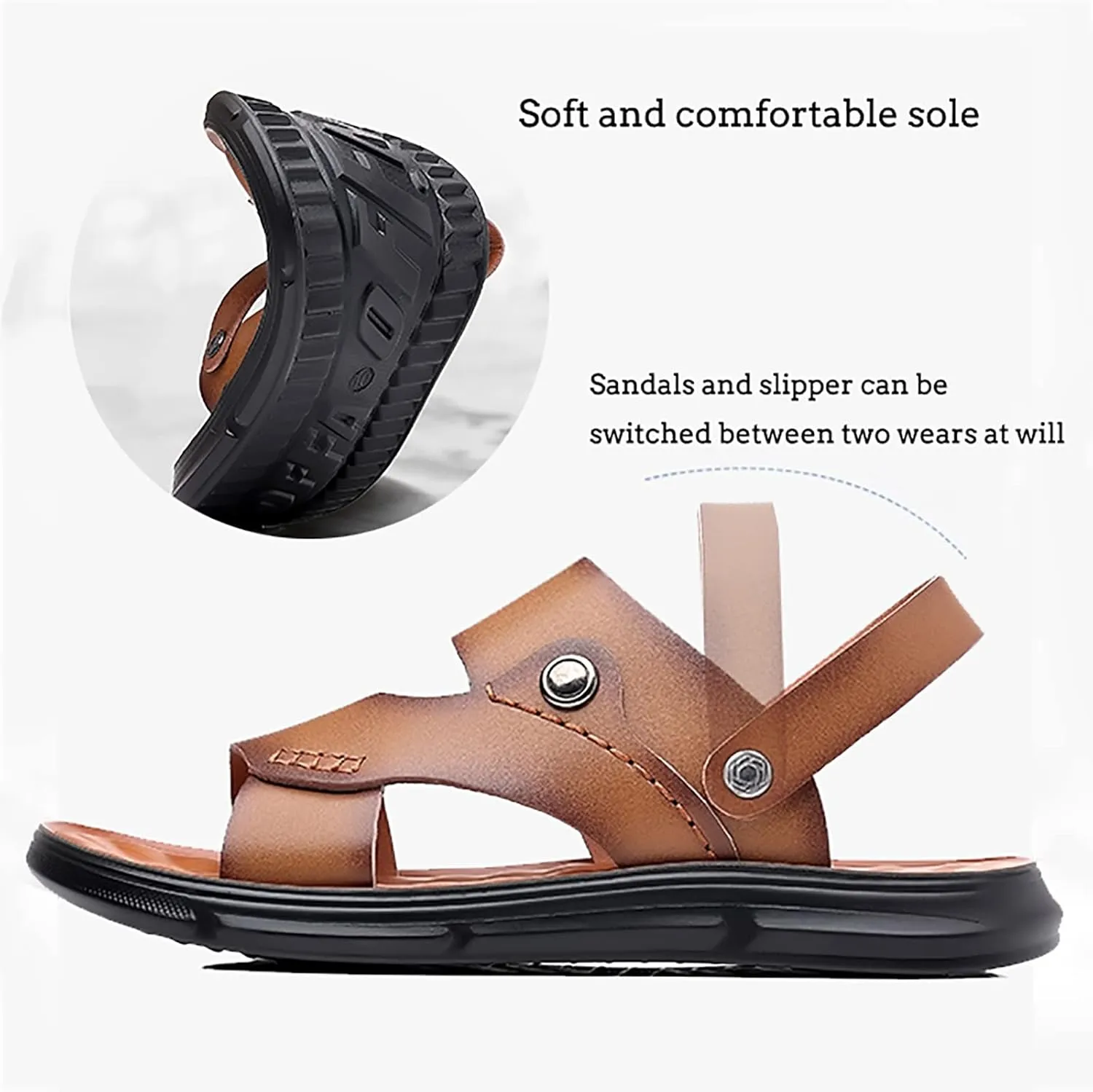 Mens Athletic Sandals Mens Beach Sandals Men Summer Shoes Summer Comfortable Breathable Outdoor Sandal
