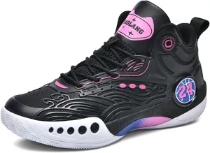 Men's Basketball Shoes for Women Breathable Non Slip Fashionable Comfortable Training Shoes Outdoor Sneakers