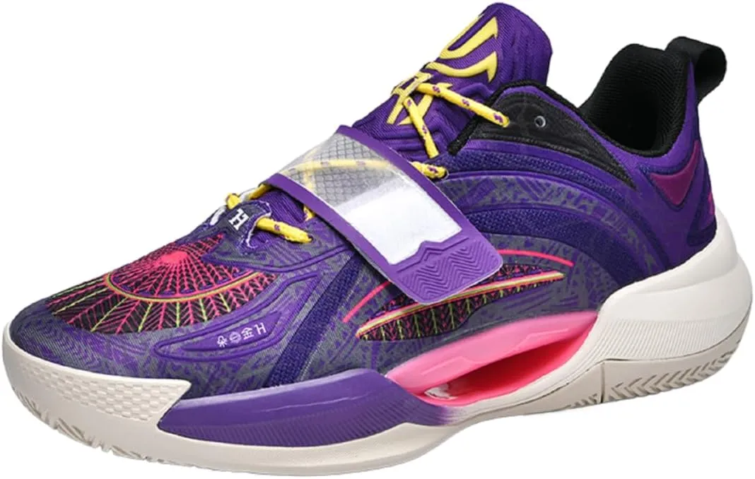 Men's Basketball Shoes for Women Breathable Non Slip Fashionable Comfortable Training Shoes Outdoor Sneakers
