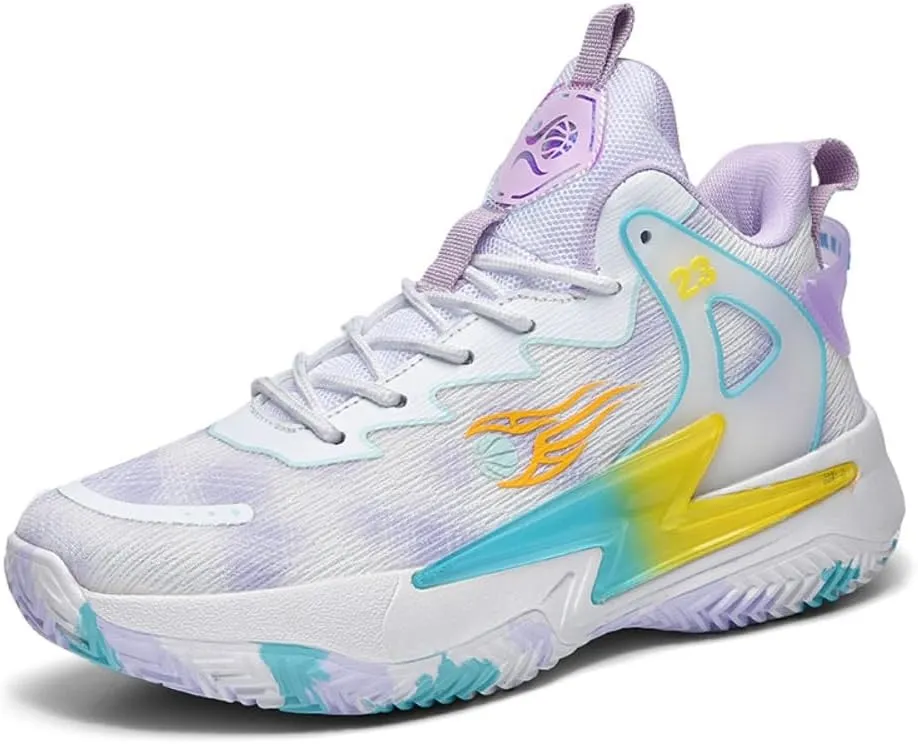 Men??s Basketball Shoes, Street or Court, Indoor or Outdoor Basketball Sneakers for Men