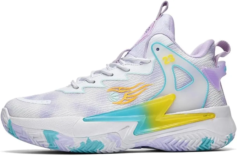 Men??s Basketball Shoes, Street or Court, Indoor or Outdoor Basketball Sneakers for Men