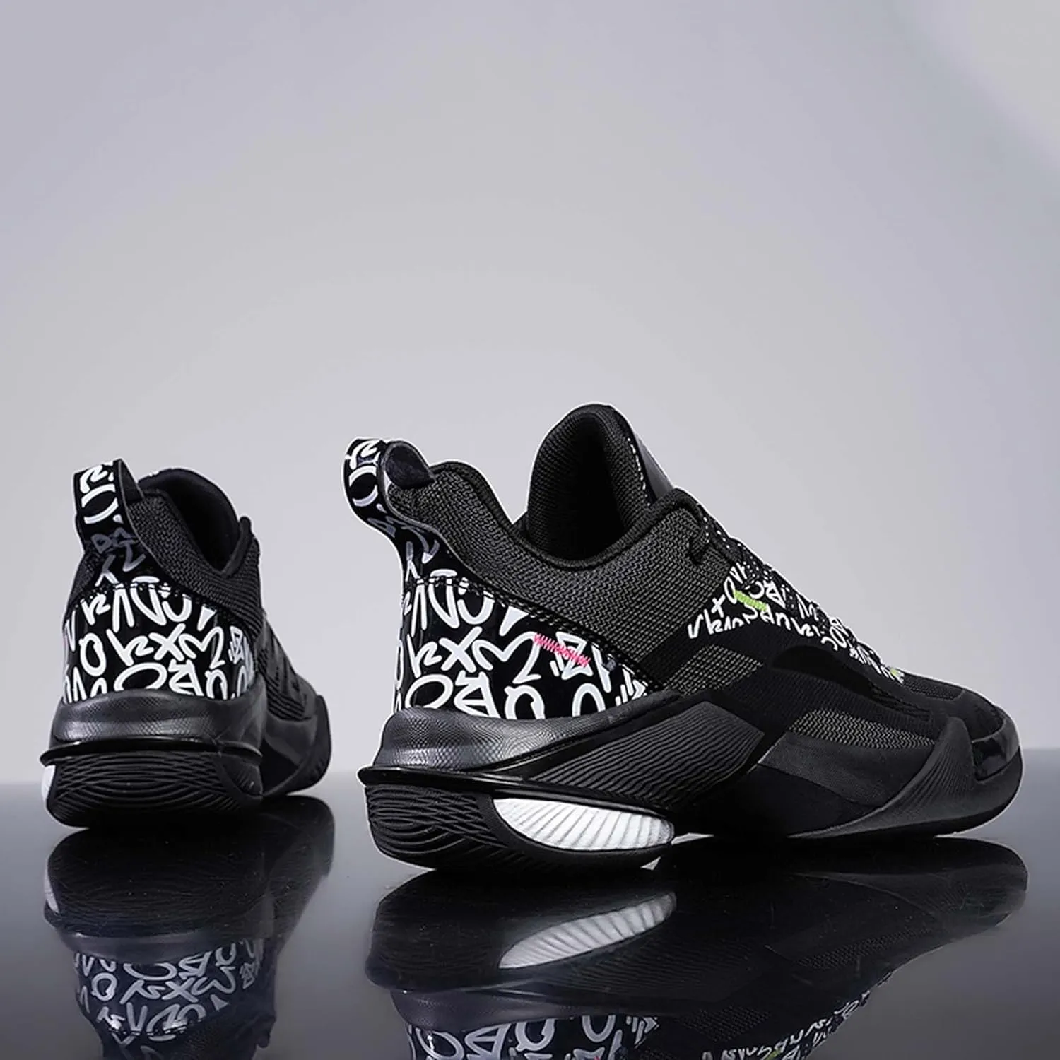 Mens Basketball Sneakers Team Sneakers Comfortable Competition Shoes Sneakers