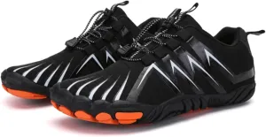 Mens Breathable Hiking Shoes, Non Slip Breathable Lightweight Athletic Tennis Running Shoes, for Cross-Country Climbing