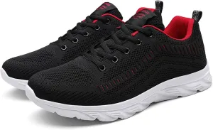 Men's Breathable Mesh Running Shoes Breathable Mesh Comfortable Tennis Shoe Men's Classic Casual Walking Shoes
