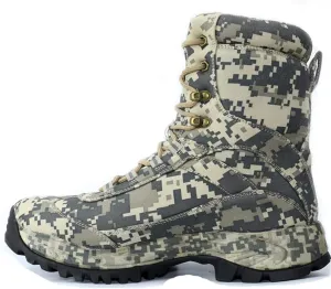 Men's Camping Climbing Boots, Outdoor Tactical Sport Shoes, Non-Slip Waterproof Mountain Hunting Boots