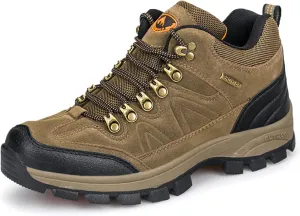 Men's Hiking Boots Low-top Spoty Travel Non-Slip Climbing Trekking Trail Shoes for Women