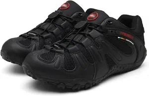 Men's Hiking Shoes, Lightweight, Comfortable, Breathable, Low-Top, Non-Slip, Rock Climbing, Mountaineering (Color : Black, Size : 7.5)