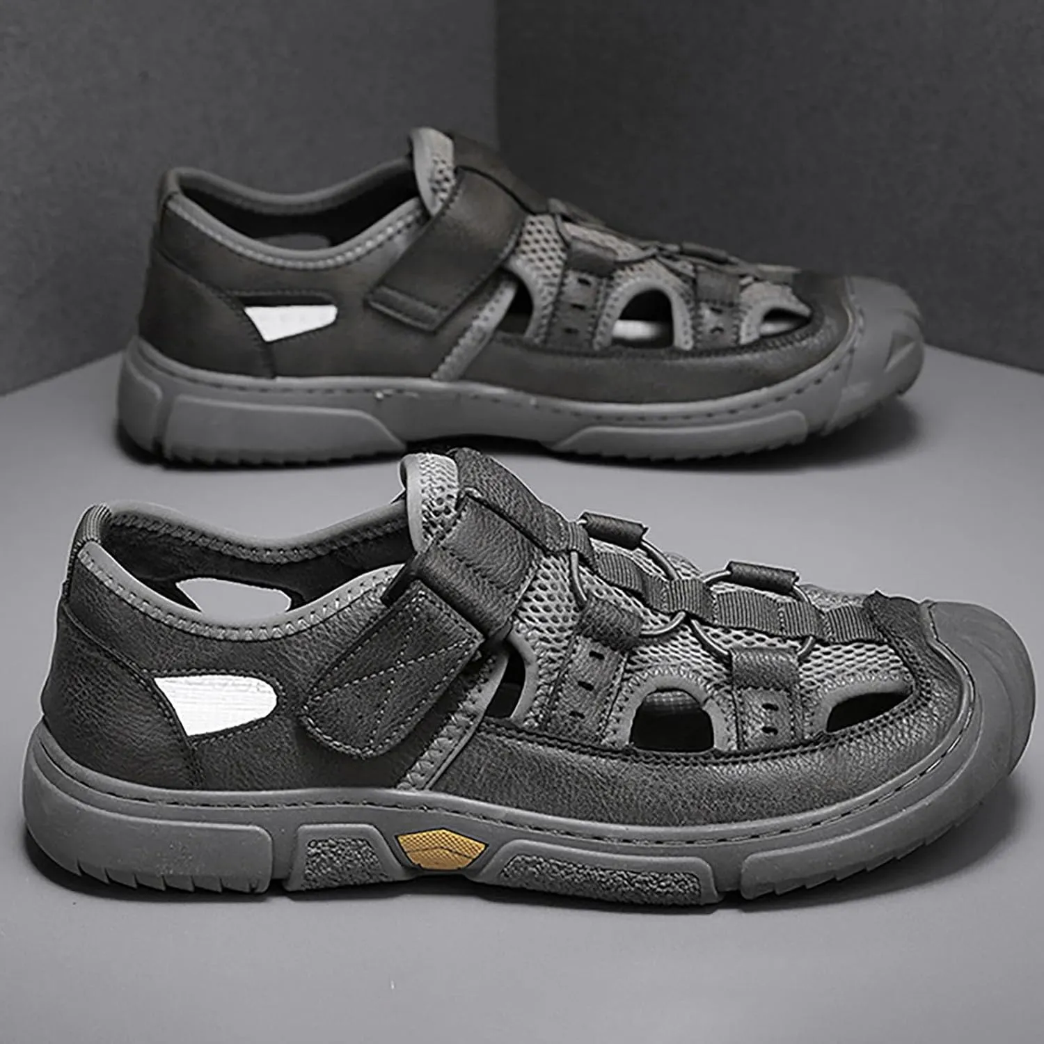 Men's Outdoor Casual Shoes Mesh Shoes Non Slip Breathable Sports Hiking Shoes Travel Hiking Shoes mens sandals
