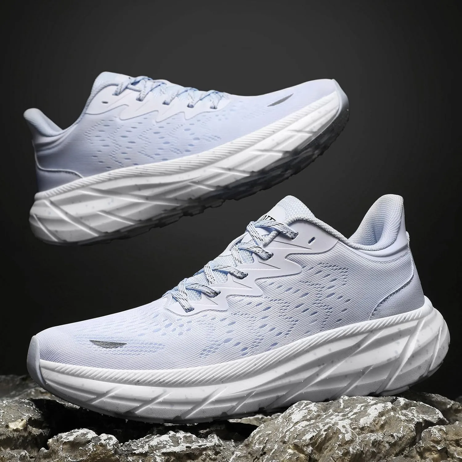 Mens Running Shoes Walking Sneakers Breathable Lightweight Soft Sole Trail Running Shoes