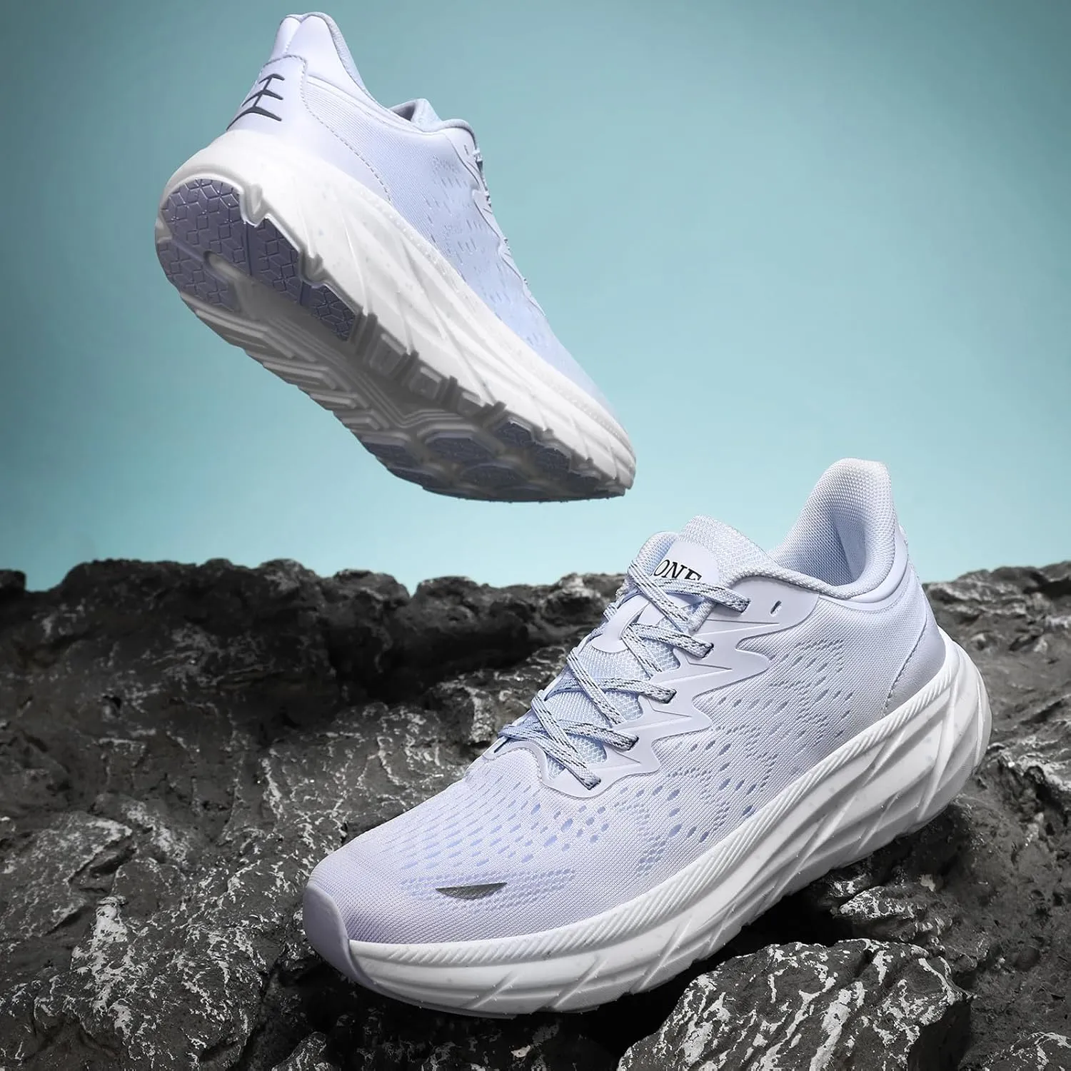 Mens Running Shoes Walking Sneakers Breathable Lightweight Soft Sole Trail Running Shoes