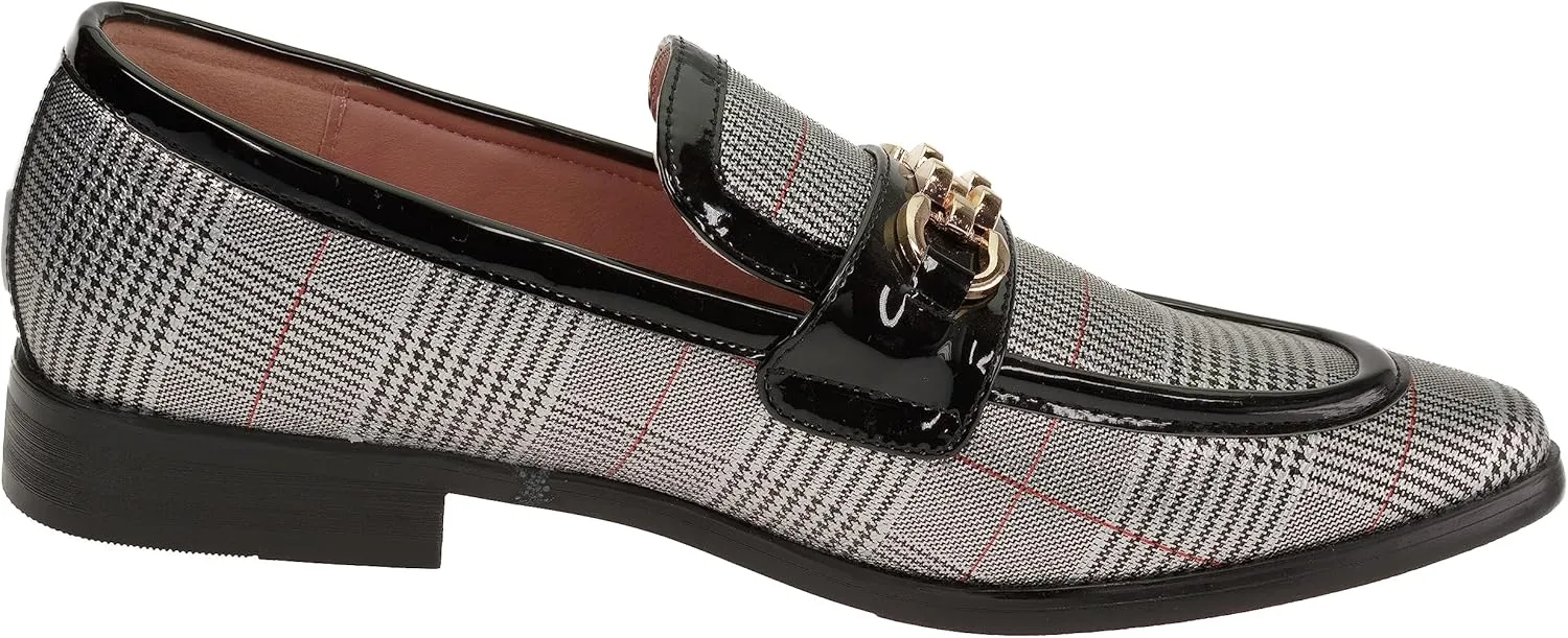 Mens Slip On Fashion Loafer Dress-Shoes sparko52