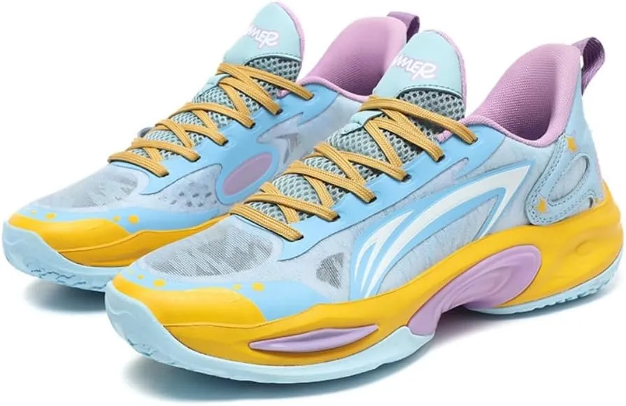 Mens Womens Basketball Shoes Breathable Non Slip Fashion Sneakers Comfortable Unisex-Adult Outdoor Sport Shoes