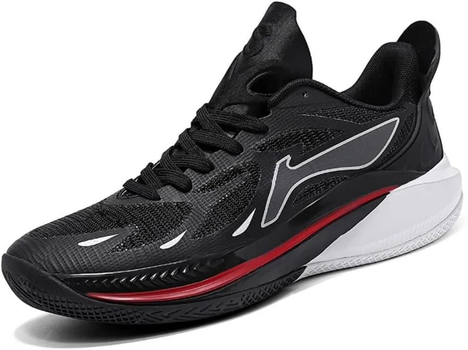 Men's Women's Basketball Shoes High Top Ultra-Light Fashion Anti Slip Breathable Sneakers