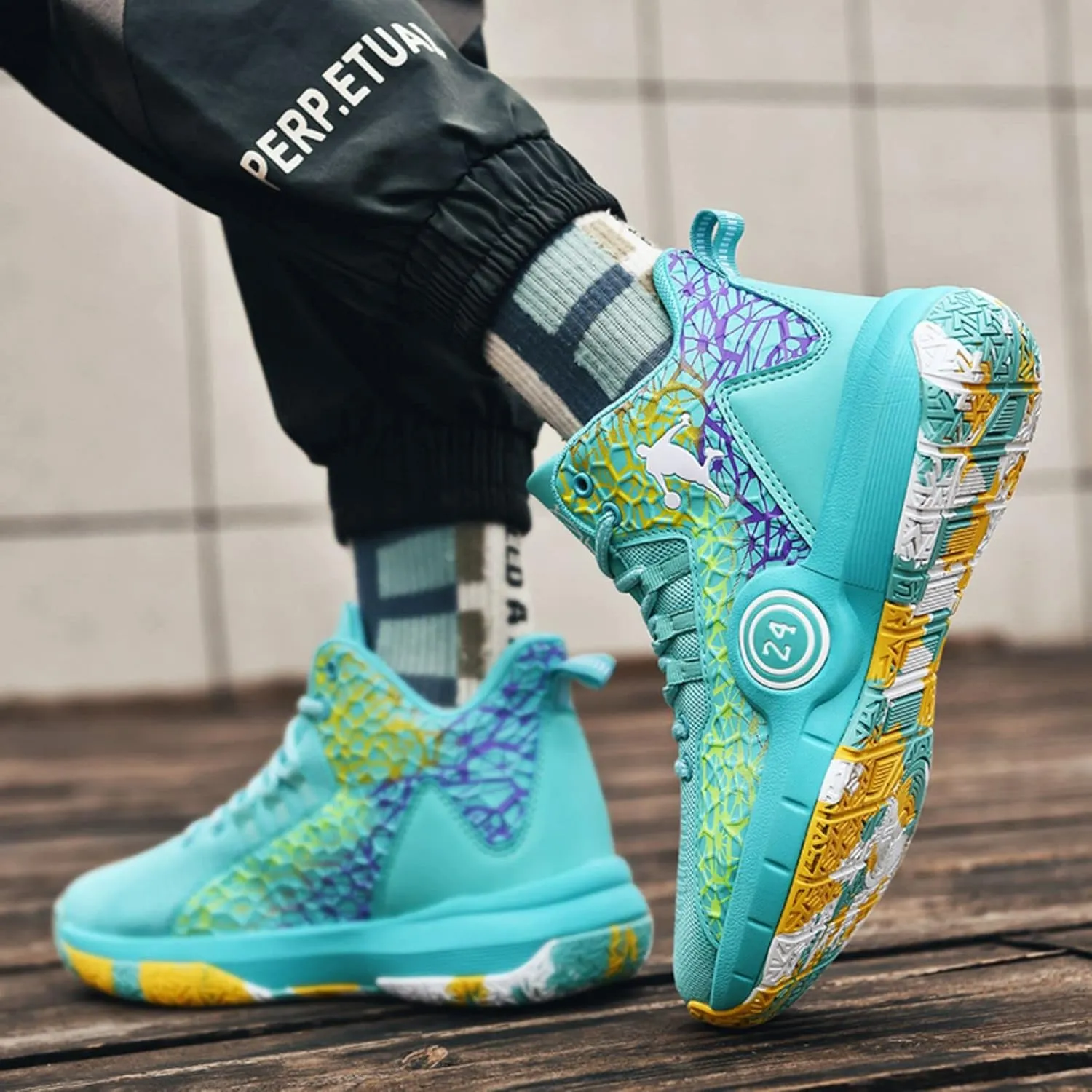 New Children's Basketball Shoes