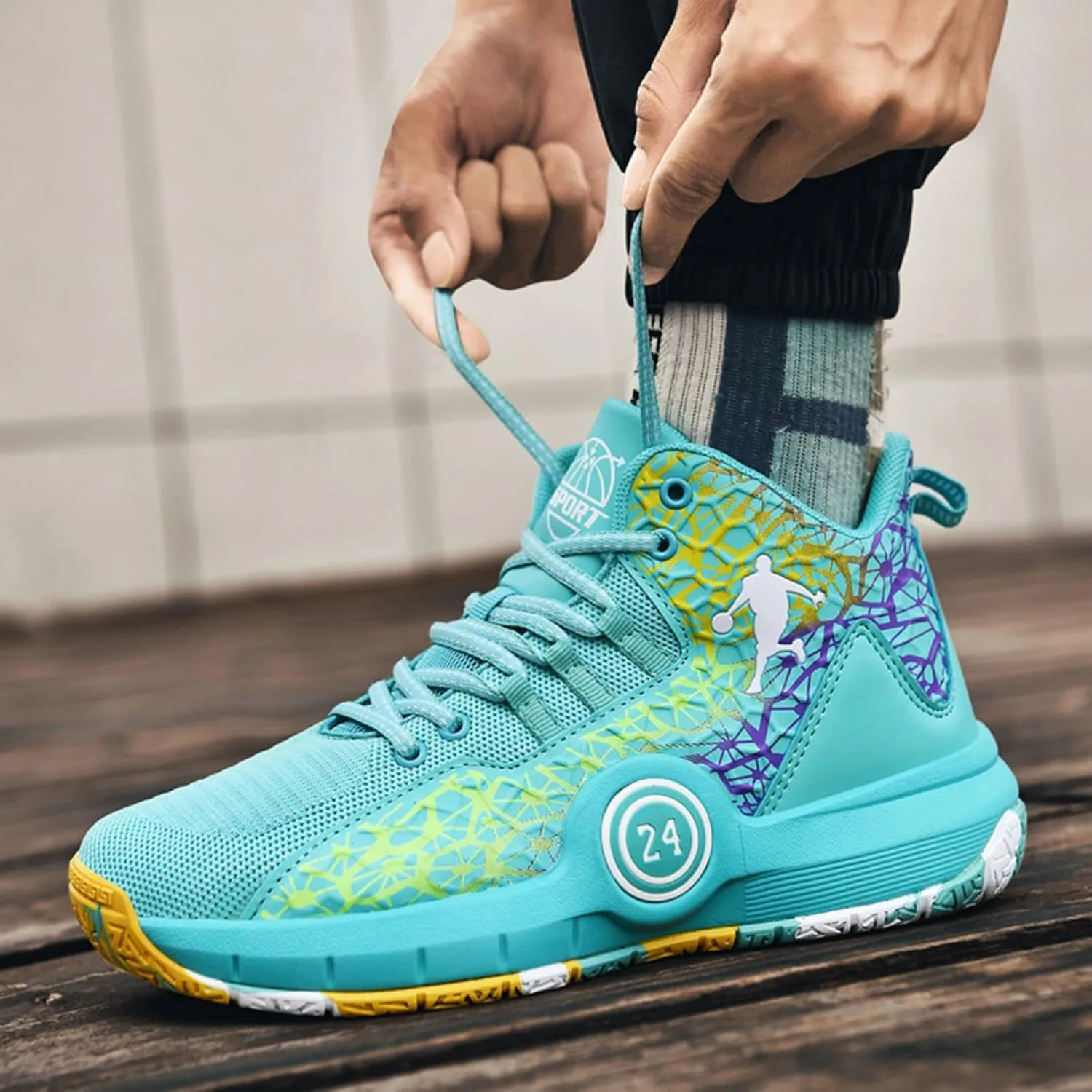 New Children's Basketball Shoes