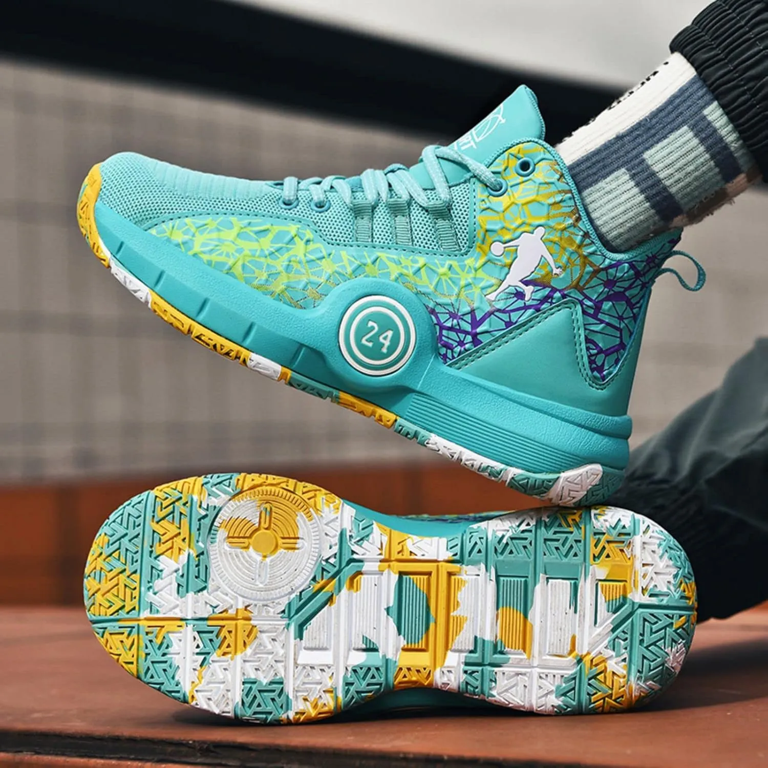 New Children's Basketball Shoes