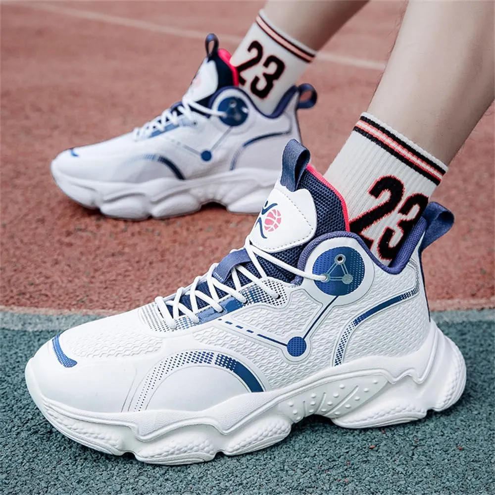 New Men's Fashion High Top Basketball Shoes Fashion Running Sneakers Non Slip Training Athletic Shoes